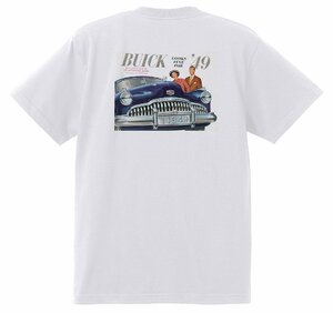 アドバタイジング ビュイック 331 白 Ｔシャツ 1949 スーパー リビエラ センチュリー ロードマスター オールディーズ