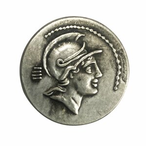 レプリカコイン マルス神 マーズ 狼 マールス 古代ローマ 銀貨 硬貨 コイン アンティーク キーホルダーペンダントお守りなどに RM25