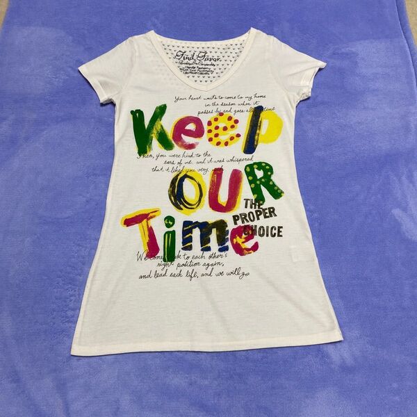 カットソー Tシャツ 白 Mサイズ トップス