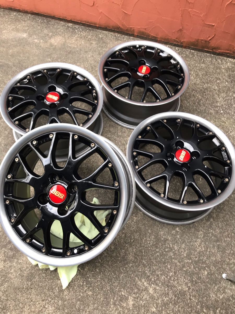 パネル 230310-06 アルミホイール BBS ISUZU Piazza純正 2本