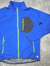 MAMMUT Ultimate Light Jacket◆メンズMサイズ/青/ブルー/ソフトシェル/ゴアウインドストッパー/マムート/ジャケット/1010-14660_画像3