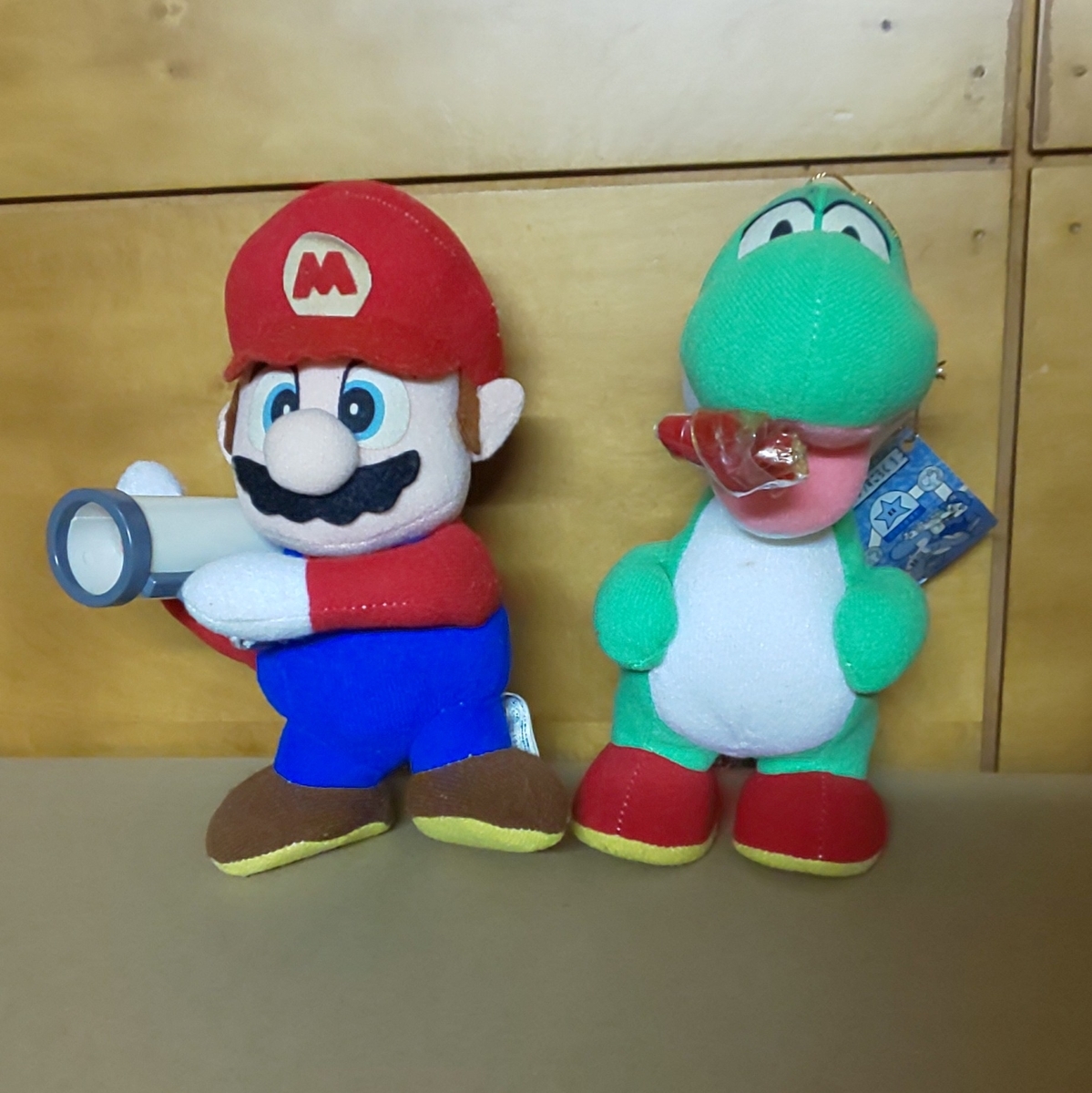 非売品景品用 タカラ SFC マリオとワリオ ピーチ姫 ぬいぐるみ 限定