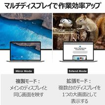 即納 USB Type-C DVI-D 変換 ケーブル 1.8m Thunderbolt3 DVI ブラック オス 最新Mac対応モデル 1080p (1920×1080／60Hz) サンダーボルト_画像4