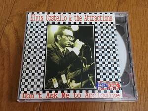 (2CD) Elvis Costello & The Attractions●エルヴィス・コステロ / Don't Ask Me To Apologize BACK TO ZERO