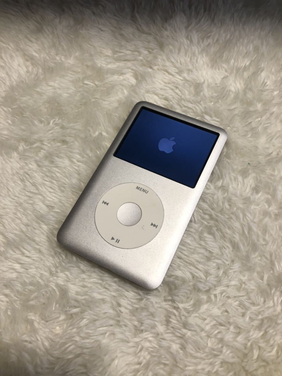 おしゃれ iPod classic第7世代 HDD160GBからSSD512GBシルバー銀