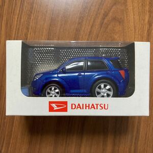 ダイハツ DAIHATSU プルバックカー カラーサンプル ビーゴ Bego プルバックミニカー ミニカー ブルー 青 ブルーマイカメタリック？ 未開封