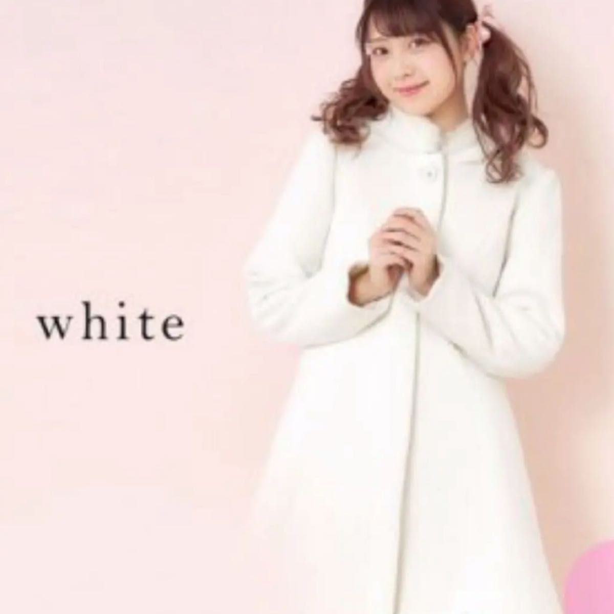 GRL フーデッドファーコート アイボリー アウター 人気 秋 冬 乃木坂46 ...