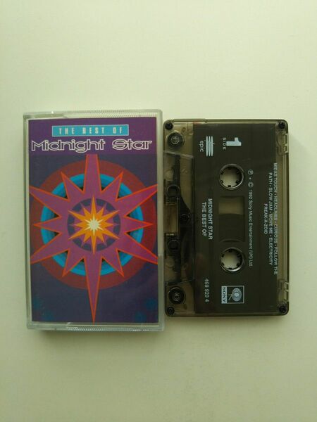 R＆B系のグループMIDNIGHT ‐START/THE BEST OFのカセットテープ。