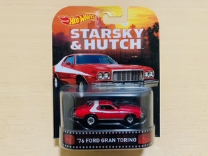 HOTWHEELS STARSKY&HUTCH '76 FORD GRAND TORINO 刑事スタスキーアンドハッチ フォード グラントリノ レトロ・エンターテインメント