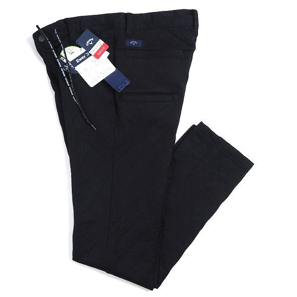 ディズニーコレクション 【新品】キルティング ワイドパンツ ブラック