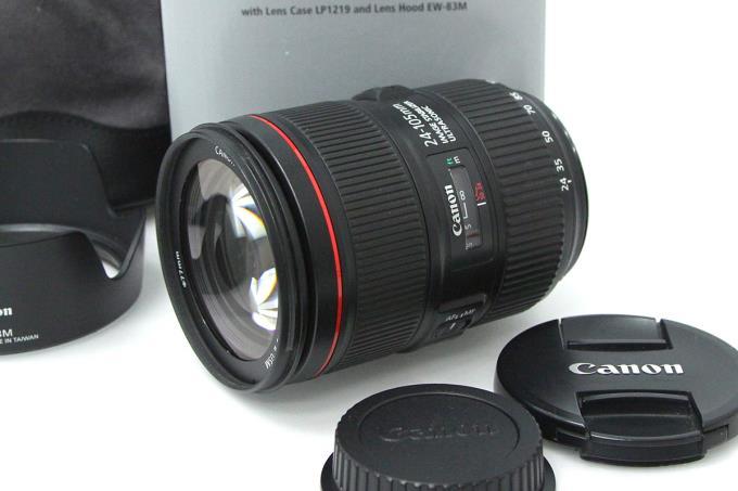 新発売の13565 美品 Canon USM F4 EF L 24-105mm II レンズ(ズーム
