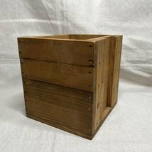 ハンドメイド 木製 箱 ボックス 小物入れ 手作り インテリア インテリア小物 BOX ［C］_画像1