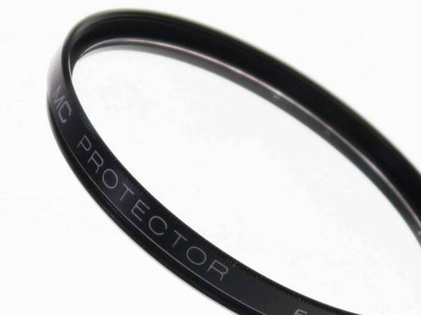 ケンコー(Kenko) レンズ保護フィルター MC プロテクター(58mm) 弱紫外線カット ガラス製 ブラック 日本製 迅速発送 概ね美品