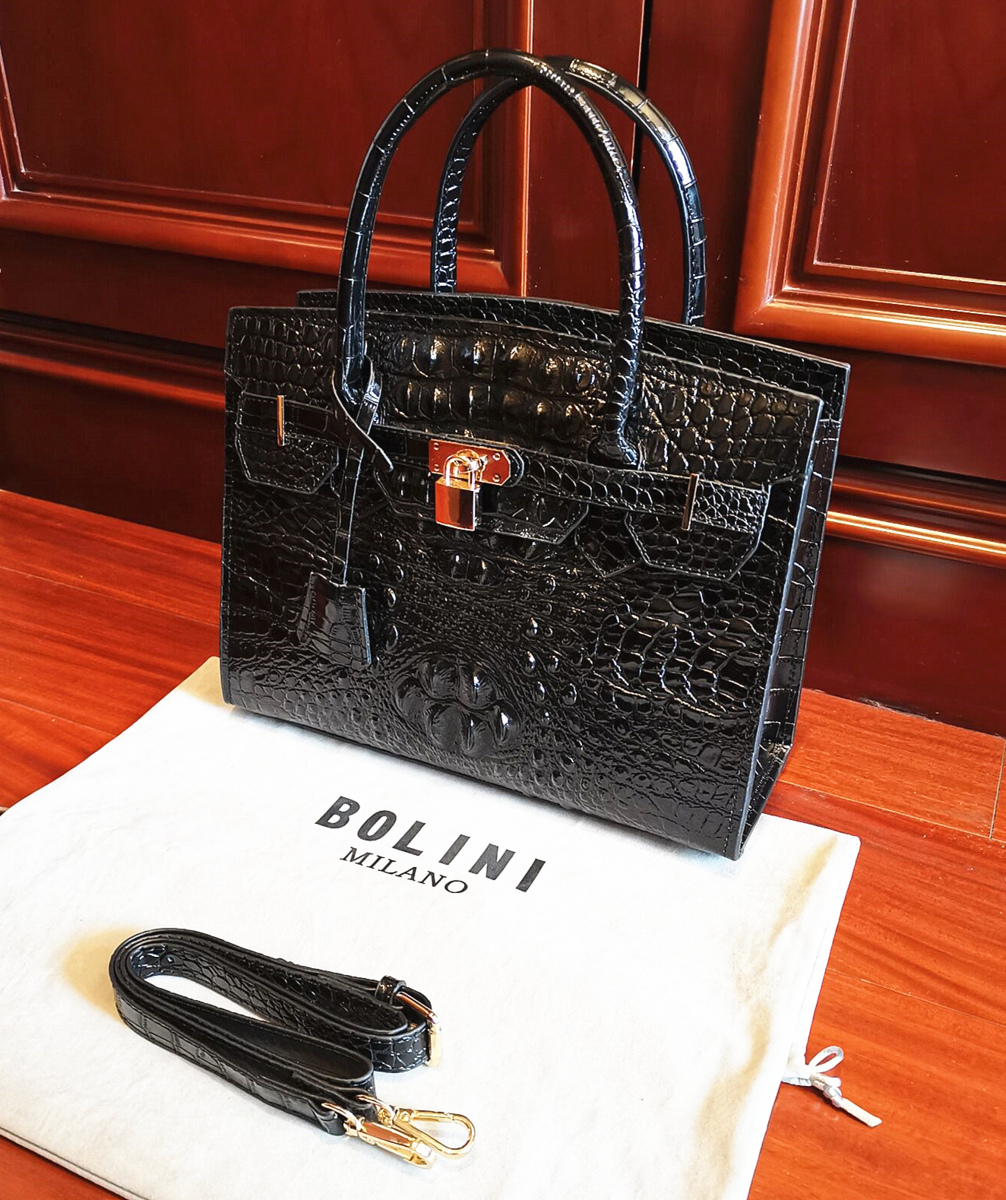 最高峰逸品25万 イタリア・ミラノ発*BOLINI/ボリニ 最上級牛革