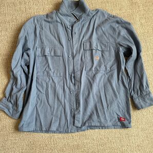 Dickies/ディッキーズ ツイル オーバーサイズ ワークシャツ/CPOシャツ/シャツジャケット