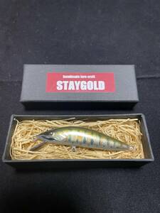 新品　ステイゴールド　ブラックフラッグ　ハンドメイド　STAY GOLD BLACK FLAG　チ①