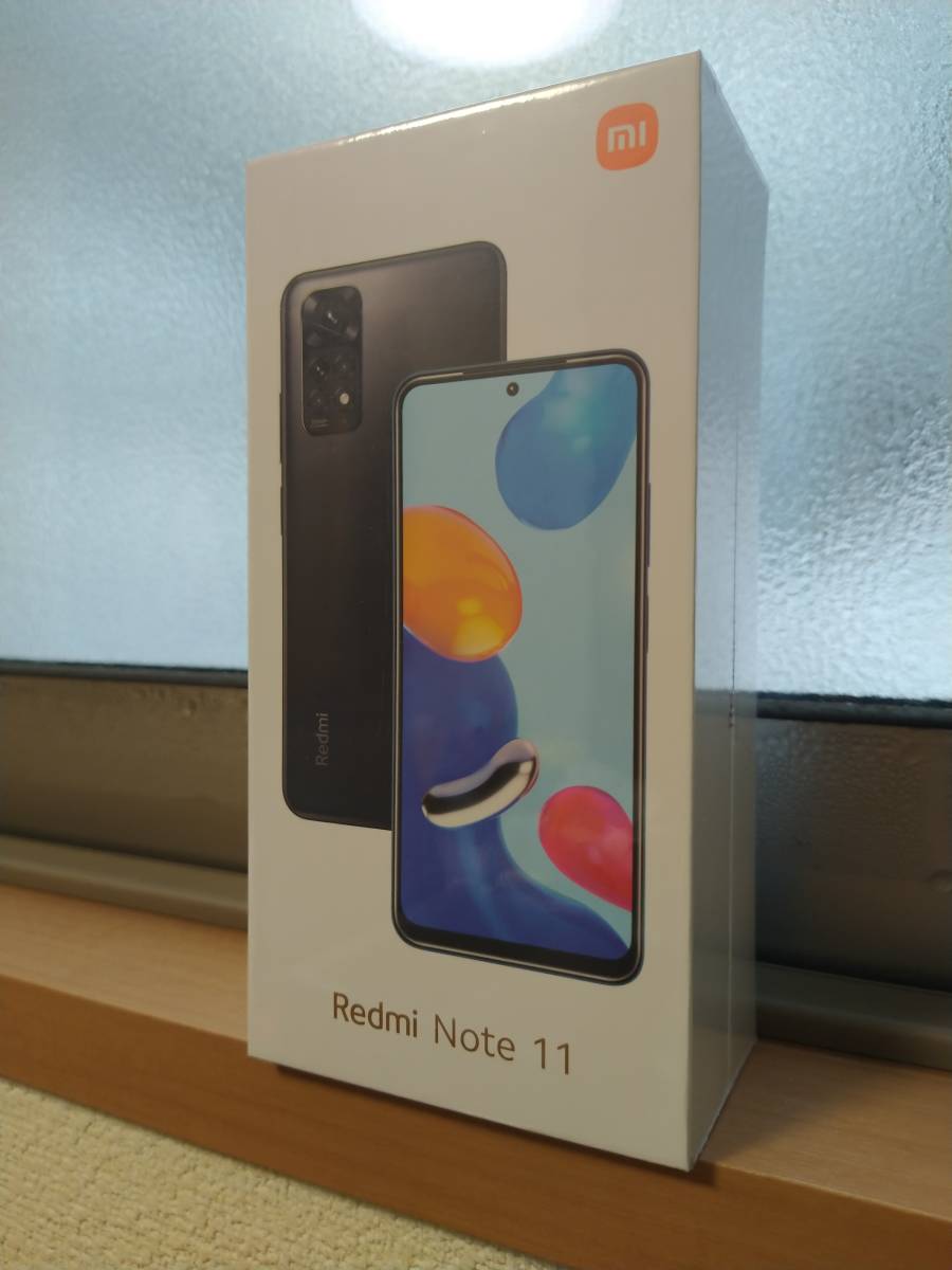 Redmi Note 11 新品未開封 シュリンク付き トワイライトブルー｜PayPay 