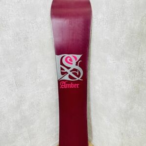 ◇ROSSIGNOL amber 143cm BURTON ビンディング Lexa RIDE IDOL ブーツ 24.5cm レディース スノーボードセット ロシニョール /63085の画像3