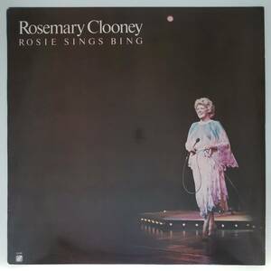 良盤屋◆LP◆Jazz；US 輸入盤 ローズマリー・クルーニー　Rosemary Clooney/Rosie Sings Bing /1978 ◆Pop Vocal◆J-2959