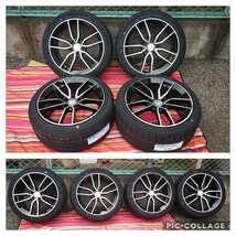 新品 タイヤホイール4本セット ベンツ Ｅクラス W212 　18インチタイヤとホイール付き245/40R18 265/35R18タイヤ年式2021 _画像6