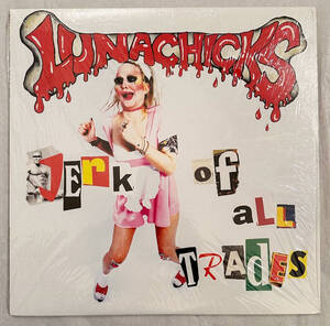 ■1995年 US盤 オリジナル Lunachicks - Jerk Of All Trades 12”LP ＋ 7”EP GK 013 Go-Kart Records