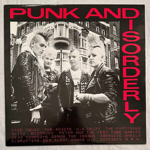 ■1982年 US盤 Various - Punk and Disorderly 12”LP Red Transparent AABT 100 Abstract Records