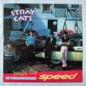 ■1982年 オリジナル US盤 Stray Cats - Built For Speed 12”LP ST-17070 EMI America