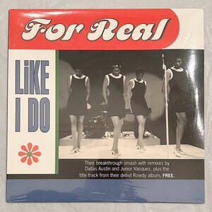 ■1996年 オリジナル US盤 新品シールド For Real - Like I Do 12”EP 75444-35079-1 Rowdy Records