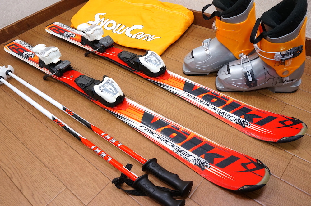 スキー4点セット☆スキーブーツ21-22cm-