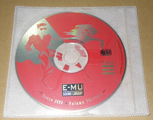 *E-MU DANCE 2000 VOLUME THIRTEEN SOUND LIBRARY (CD DATA STORAGE)*