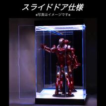 METAL STRUCTURE 解体匠機 MSN-04 サザビー ☆専用☆ 格納庫 フィギュアケース LED 照明 アクリル コレクション ディスプレイ ショーケース_画像3