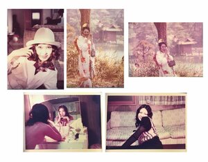 Art hand Auction 真作保証品『沢渡朔 オリジナルプリント5枚 日夏レイ:モデル』, 美術品, 芸術写真, 人物写真