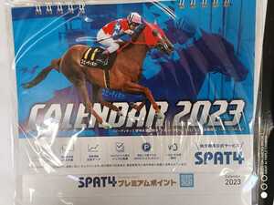 [ new goods unopened ]2023 SPAT4 original desk calendar Minami Kanto horse racing 