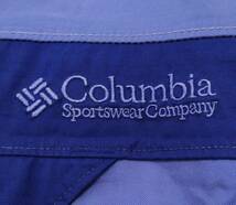 Columbia コロンビア ジャケット サイズM 青系 ブルー系 OMNI-TRCH レディース 刺繍 インナージャケット取り外し可能_画像8