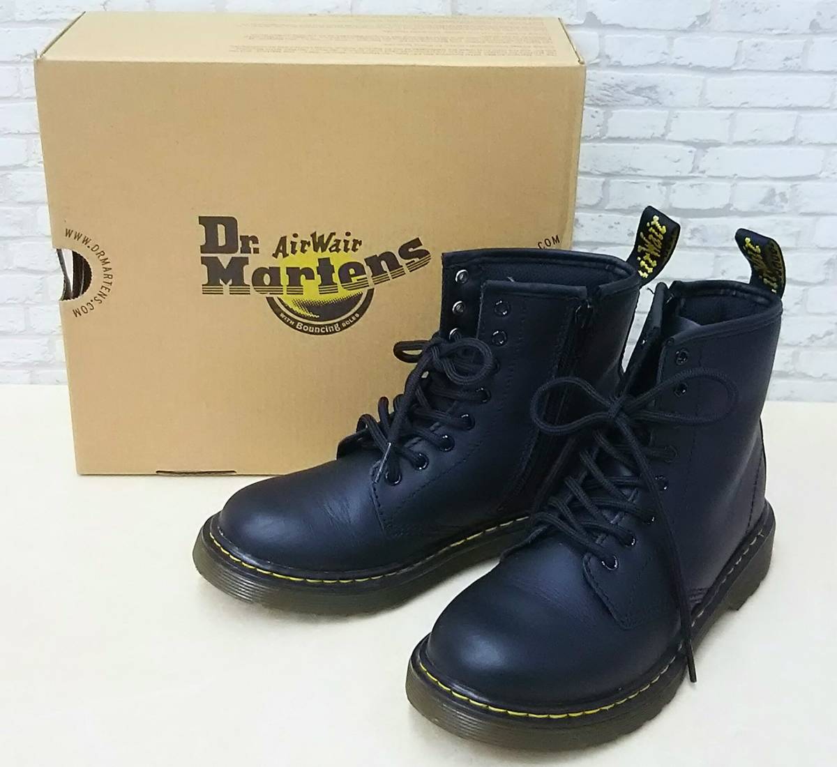 詰替え 4606.Dr.Martens 20ホール ロングブーツ US5 - 通販 - www