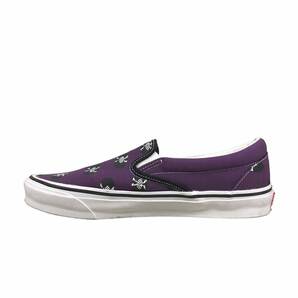 WACKO MARIA VANS OG SLIP-ON LX PURPLE RECORDS ワコマリア バンズ スリッポン パープルレコード VN0A45JK5961 サイズ28.5cm 店舗受取可の画像2