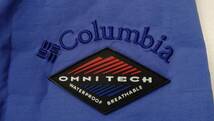 Columbia コロンビア ジャケット サイズM 青系 ブルー系 OMNI-TRCH レディース 刺繍 インナージャケット取り外し可能_画像9