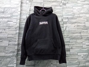 Supreme/シュプリーム/19AW/Bandana Box Logo Hooded Sweatshirt/パーカー/バンダナボックスロゴ/フーディー/ブラック/M/カナダ製