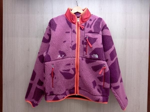 [美品] THE NORTH FACE × KAWS NF0A7WLG FREERIDE FLEECE JACKET ノースフェイス　フリーライド フリース ジャケット S