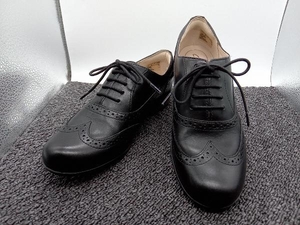 Clarks クラークス ウィングチップ レディース レザー シューズ / 23cm / ブラック