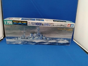 プラモデル タミヤ 1/700 イギリス海軍 巡洋戦艦フッド&E級駆逐艦 北大西洋追撃作戦 ウォーターラインシリーズ No.806