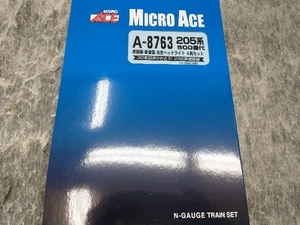 動作確認済 Nゲージ MICROACE A8763 205系500番代 相模線 新塗装 白色ヘッドライト 4両セット 管理番号6