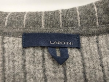 LARDINI ラルディーニ ウール縮絨ニット2Bテーラードジャケット／ストライプ テーラードジャケット Mサイズ 店舗受取可_画像4