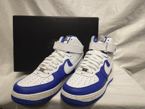 美品 AIR FORCE 1 HIGH 07 Size:26cm White Blue DC8870-100 NBA75周年 ナイキエアフォース・ワン 店舗受取可