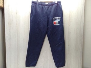 Supreme/シュプリーム×champion/チャンピオン　Chrome Sweatpant/クロームスウェットパンツ　19ss　ビッグプリント　ロゴ　裏起毛　S