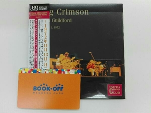 キング・クリムゾン CD Live In Guildford,November 13th,1972(HQCD)