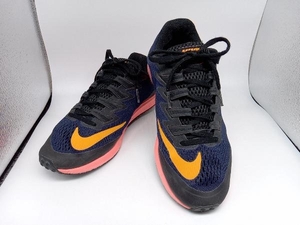 NIKE ナイキ RACING ROAD 880553-480 スニーカー 約24㎝ ネイビー オレンジ レディース