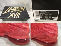 NIKE LEBRON 17 ナイキ レブロン17 レッド バスケットボール バッシュ BQ3177-600 サイズ27.5cm 店舗受取可_画像10