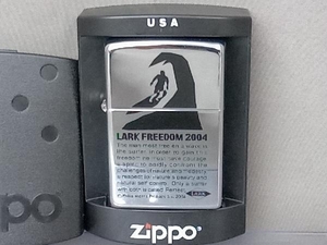 【未着火品】 Zippo LARK FREEDOM 2004
