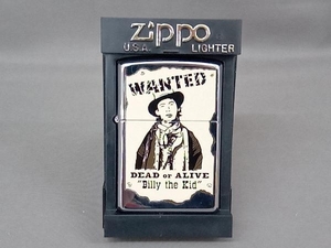 【未着火品】 Zippo WANTED DEAD or ALIVE Billy the Kid #250